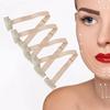 4pcs Facelift Bands with Clips, Adjustable Elastic Instant Face Band, Women Face Stretching Strap, Invisible Hairpin Face Stretching Lifting Strap for Women view 1