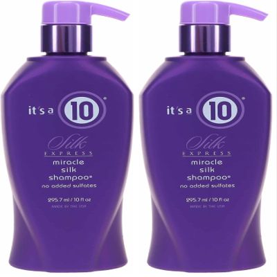 It's a 10 Haircare Silk Express Miracle Silk Shampoo, 10 fl. oz. (Pack of 2)