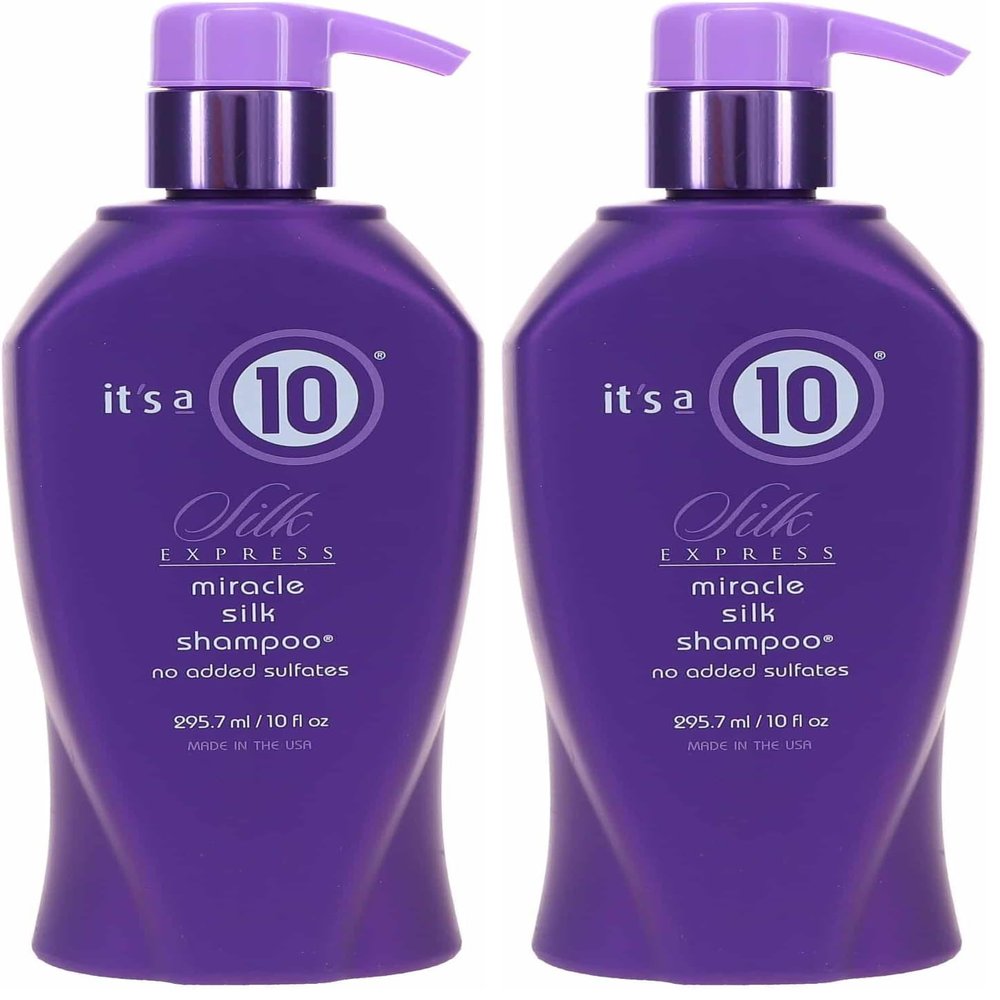 It's a 10 Haircare Silk Express Miracle Silk Shampoo, 10 fl. oz. (Pack of 2)