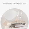DIY Silicone Brush Set for Face Masks, Lightweight & Exquisite Mixing Foldable Bowl Set for Masks Treatments view 4