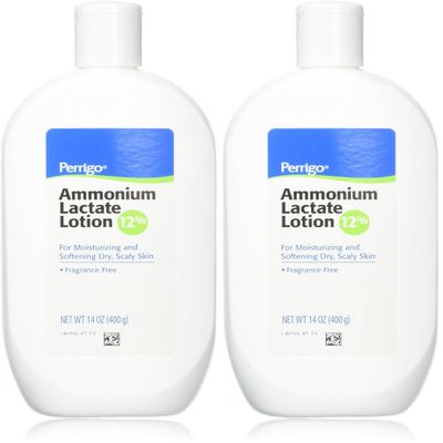 Ammonium Lactate Lotion 12% C-P, Fliptop - (400grams/14oz) (Pack of 2)