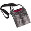 Cricket S1 Pro Series Exotic Professional Shear Kit, S-1 500 5" - Exotic Snakeskin Shear Shoulder Bag and Ruby Red UltraClean ProClips 6 Pack, Value Set view 3