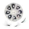 Premade Fans Eyelash Extensions Mixed Tray 1000 Premade Lash Fans 4D to 10D 9-16mm Pointed Handmade Promade Loose Fans D Curl Thin Base Volume Wispy Lash (7D - 0.05 - Wispy, Curl C) view 1