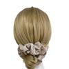 2 Pcs Large Size Scrunchies for Thick Hair Women Hair Ties Accessories (2 Taupe) view 3
