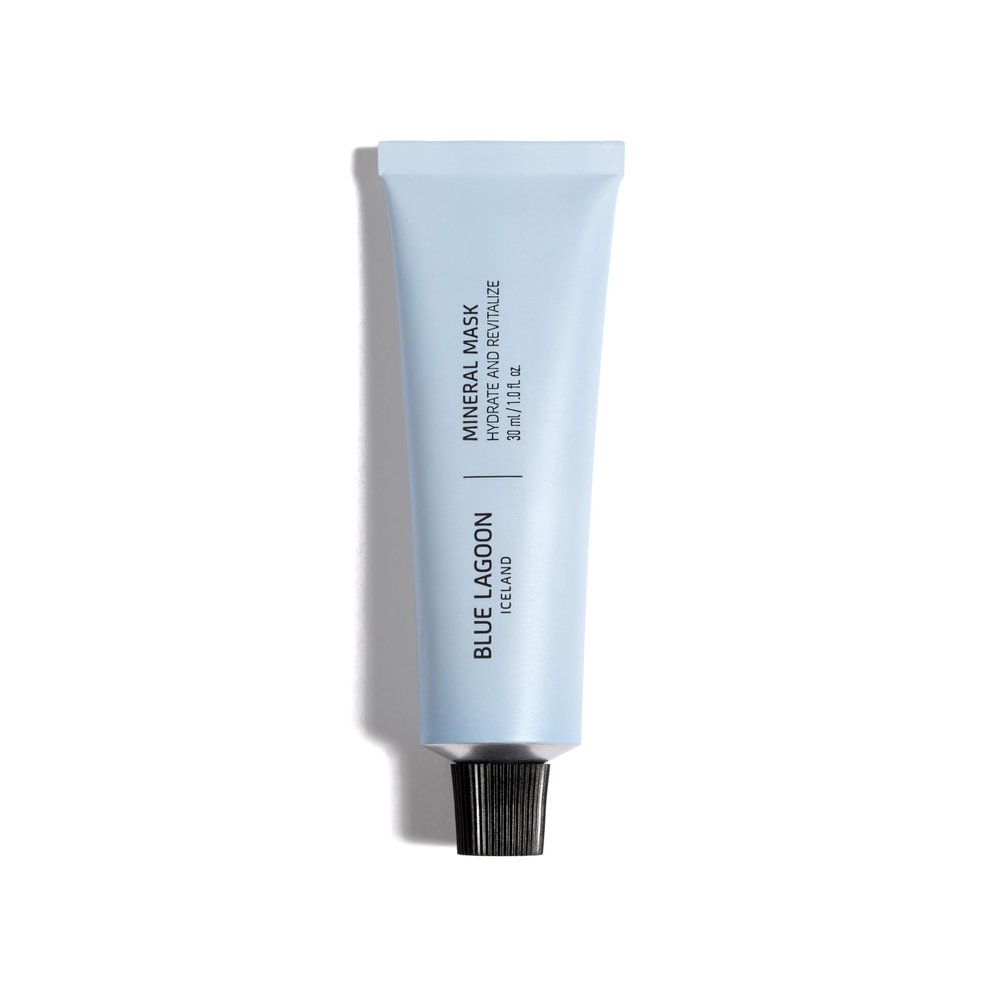 Blue Lagoon - Hydrating Overnight Mineral Face Mask - Hydrating Treatment - Overnight Mask - Moisturizing Skincare - Sleep Treatment - Face Cream, Bioactive Icelandic Skincare (1 fl oz | 30 ml)