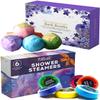 Pure Nature Bath Bombs Gift, Set 6, and Aromatherapy Shower Steamers, Set 6 view 1