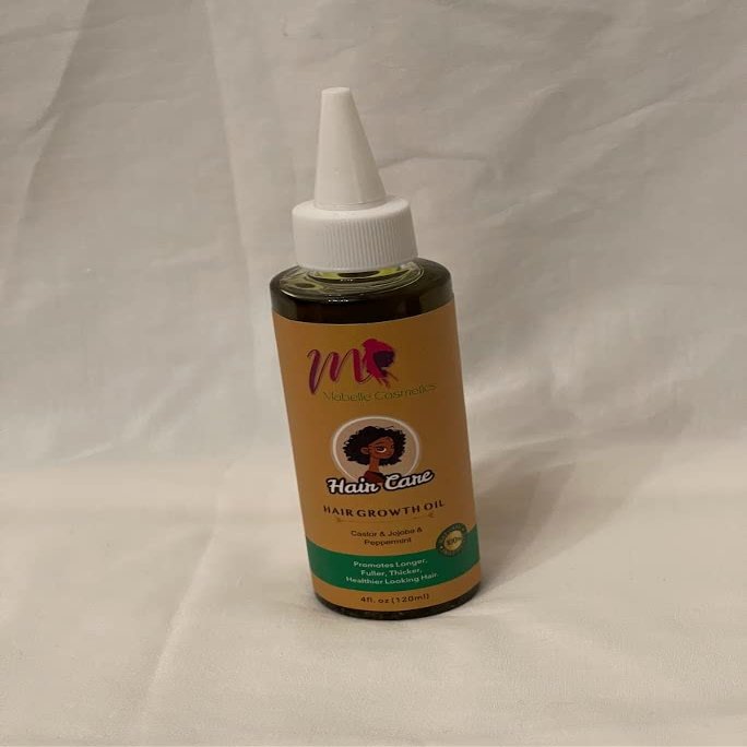 Mabelle cosmetics Natural AND Organic Hair Growth Oil, 4 Ounces