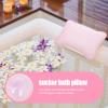 Zerodeko 1Pc Bathtub Suction Cup headrest hot tub Pillows Bath Cushion Shower Neck Pillow Bath spa Pillow Comfortable Pillow Mesh Bathtub Pillow Back Pillow Polyester Fiber view 3