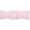 Zerodeko 2pcs Bath Pillow Strong Cups Mesh Bone Shape Headrest for Tub Ergonomic Support for Neck and Back Quick-Drying Spa Accessory Easy to Use and Clean view 1