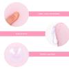 Zerodeko 2pcs Bath Pillow Strong Cups Mesh Bone Shape Headrest for Tub Ergonomic Support for Neck and Back Quick-Drying Spa Accessory Easy to Use and Clean view 3