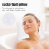 Zerodeko 3pcs Bone Shape Bathtub Spa Pillow Cups Mesh Design for Neck and Back Support Fast Drying Softness Easy to Clean and Store White view 3