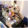 Feiyx Cosmetic Makeup Organizer DustProof Waterproof Cosmetic Storage Display Case with Drawers Suitable for Bathroom countertop,Bedroom Dresser view 4