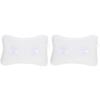 Zerodeko 2pcs Bath Tub Pillow Strong Cups Inflatable Bath Pillow for Comfortable Neck and Back Support Spa Accessory Easy to Clean and Store view 1