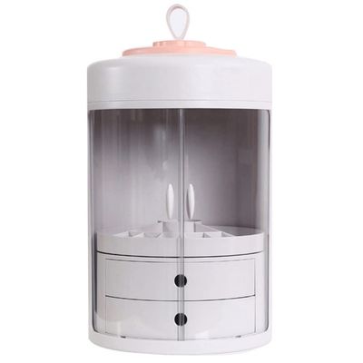Feiyx Makeup Organizer,Jewelry and Cosmetic Storage Display Boxes,Drawer Makeup Storage Box Desktop Sundry Storage Case,Cosmetic Storage for Bathroom, Dresser,Vanity and Countertop (Color : A)