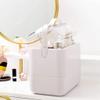 Feiyx Cosmetics Makeup and Jewelry Big Storage Case Display-Portable Cosmetic Storage Box,Waterproof and Dustproof Display Box,Suitable for Bathroom countertop,Bedroom Dresser view 4