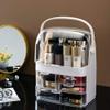 Feiyx Makeup Organizer, Cosmetic Storage Box,Suitable for Bathroom Countertops and Bedroom Dressers,Multifunctional Storage Box,Cosmetic Organizer Makeup Storage Holder view 2