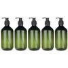 Alipis 5pcs Empty Dispenser Bottle Empty Shampoo Bottles Pump Hand Liquid Pump Dispenser soap Pump Dispenser Cleaning Spray Pump Type Shower Gel Travel view 1