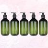 Alipis 5pcs Empty Dispenser Bottle Empty Shampoo Bottles Pump Hand Liquid Pump Dispenser soap Pump Dispenser Cleaning Spray Pump Type Shower Gel Travel view 3