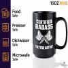 Bubble Hugs Tatto Artist Coffee Mug 15oz Black - Bdss Tattoo Artist - Tattoo Gifts Tipping Skin Deep Ink Tattoo Lover Tattooing Tattooist view 4