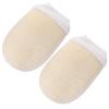 Alipis 4pcs Loofah Exfoliating Gloves Deep Scrub Bath Mitts for Dead Skin Removal Comfortable Loofah Material Gentle Body Exfoliation for Smooth Skin for All Types view 2