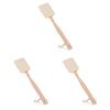 Alipis 3pcs Long Handle Exfoliating Body Brush Bath Shower Scrubber Loofah for Body Spa Back Brush Loofah Random Color view 1
