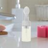 STOBAZA 2pcs Press Silicone Brush Head Bottle Pet Foaming Sub Bottles for Hand Soap Facial Wash and Cosmetics for Travel and Daily Use view 2