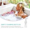 STOBAZA 2pcs Press Silicone Brush Head Bottle Pet Foaming Sub Bottles for Hand Soap Facial Wash and Cosmetics for Travel and Daily Use view 3