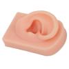 Reusable Human Ear Model Comfortable Silicone Fake Ear Model for Ear Piercing Training Ear Piercing Training Earring Display (Light Skin Color) view 4