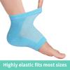 Vaincre Gel Moisturizing Heel Socks for Dry Cracked Feet Women, 4 Pairs Foot Care Spa Moisture Toeless Socks for Cracked Heel Repair Treatment Overnight (Regular) view 4