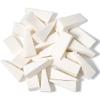 AKOAK 24 Pieces Makeup Puff - Disposable White Makeup Sponge for Base, Foundation, Crisp Edge Control, Effortless Blending and Smoothing, Mini Applicator Wedge view 1