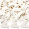AKOAK 24 Pieces Makeup Puff - Disposable White Makeup Sponge for Base, Foundation, Crisp Edge Control, Effortless Blending and Smoothing, Mini Applicator Wedge view 2