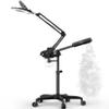 TASALON 2-in-1 Professional Facial Steamer, Hot Ozone Face Steamer for Facial with 5X Magnifying Lamp, Esthetician Steamer for Salon Beauty and Spa Shop, Skin Care Equipment with New Upgrade Wheels view 1
