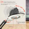 TASALON 2-in-1 Professional Facial Steamer, Hot Ozone Face Steamer for Facial with 5X Magnifying Lamp, Esthetician Steamer for Salon Beauty and Spa Shop, Skin Care Equipment with New Upgrade Wheels view 3