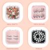 20pcs Press On Nail Packaging Boxes with 60pcs Double Sided Adhesive Nail Tape Acrylic Press On Nail Storage Box in 4 Colors Artificial Nail Display Box for Press on Nail Business Nail Art Nail Salon view 3