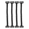 Face Lift Band, Easy to Operate Wrinkle Removal Belt, 4 Pieces Reusable with Hair Clip for Face Shaping (Black) view 1