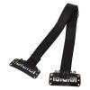 Face Lift Band, Easy to Operate Wrinkle Removal Belt, 4 Pieces Reusable with Hair Clip for Face Shaping (Black) view 4