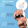 Nose Hair Wax Kit  100g Nose Wax + 20 Applicators + 10 Mustache Guards + 10 Paper Cups + 10 Sticks + 1 Measuring Cup  Nose Wax Kit Men & Women, At-Home Hair Removal for 20+ Uses view 4