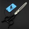 6.0 Inch Professional Hair Cutting Scissors Shears Kit, Black Handle Hairdressing Scissors Set, 440C Japanese Stainless Steel, for Men Women Kids Home Salon Barber Tools Kit view 4