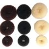 Donut Hair Bun Maker 9 Pieces, Hair Bun Maker Kit,Hair Bun Shaper Set,Doughnuts Ring Styler Maker,Hair Doughnut Shaper for Short and Thin Hair (9Pcs) view 1