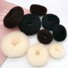 Donut Hair Bun Maker 9 Pieces, Hair Bun Maker Kit,Hair Bun Shaper Set,Doughnuts Ring Styler Maker,Hair Doughnut Shaper for Short and Thin Hair (9Pcs) view 4