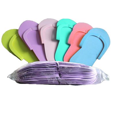 Healeved Disposable Pedicure Slippers 36 Pairs Eva Foam Spa Slippers for Salon and Home Use Lightweight Anti-Slip Footwear for Guests and