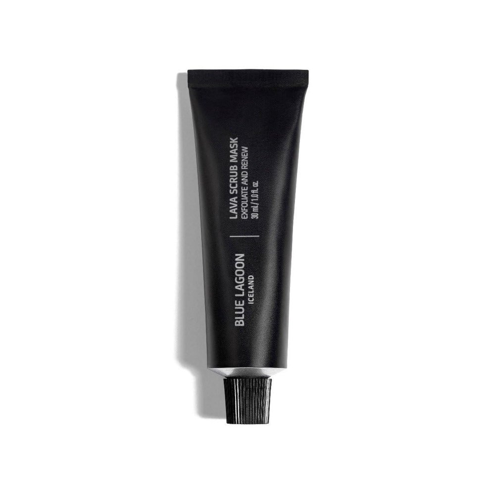Blue Lagoon - Resurfacing Exfoliating Volcanic Lava Scrub Face Mask - Hydrating and Moisturizing Face Mask - Bioactive Icelandic Skincare (1 oz | 30 ml)