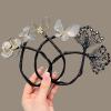 Ins Style Elegant Lazy Hair Curler, Reusable Spiral Hair Braid Braiding Clips,Elegant Meatball Head Hair Anti-Slip Hairpins, DIY Hair Styling Accessories for Women Girls (Blue Butterfly) view 4