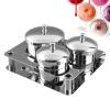 Ymiko Acrylic Powder & Liquid, 3pcs Stainless Steel Set, Resistant, Includes Lids, Nail Salon Tools view 2