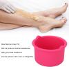 Wax Warmer Replacement Pot, Silicone Heat Easy Wax Heating Machine Inner Pot, Hair Removal Waxing Bowl view 2