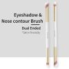 ENZO KEN Small Nose Contour Brush, Angled Concealer Brush, Under Eye Concealer Makeup Brush - White view 2