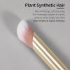 ENZO KEN Small Nose Contour Brush, Angled Concealer Brush, Under Eye Concealer Makeup Brush - White view 4