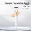 ENZO KEN Square Foundation Brush for Liquid Makeup, Flat Foundation Brush, Flat Top Liquid Foundation Brushes, Flat Makeup Brush, Liquid Foundation Makeup Brush, Cream Contour Brush for Cream Makeup. view 2