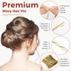 300 Pcs Bobby Pins Blonde, Hair Pins for Women Girls and Kids (Blonde) view 4