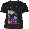 Nail Artist T Shirt Custom Nail Salon Uniform Manicurist Gift, Nail Shirt, Nail Art Shirt, Custom Nail Tech 3D Shirt, Nail Artist Gifts, Gift for Manicurist/Gift-198 view 1